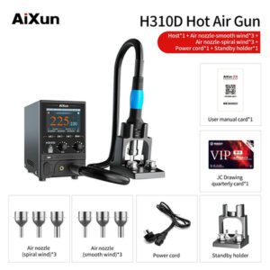 AiXun H310D Smart Hot Air Gun Rework Station 1000W