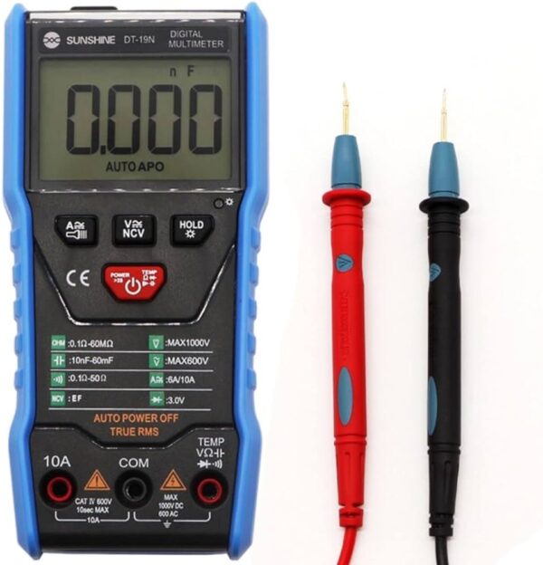 SUNSHINE DT-19N Mini Smart Digitial Multimeter