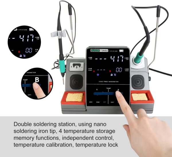71oPFvDXB0L._AC_SL1500_ SUGON T3602 240W Professional Dual Soldering Station