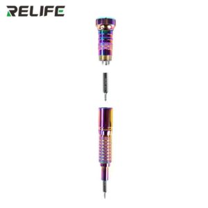 Relife RL-723 Rainbow Plating Process High Precision Interchangeable Torque Screwdriver