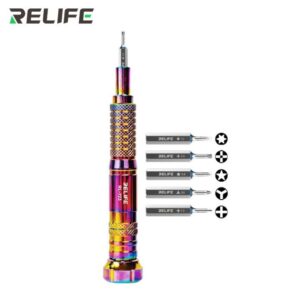 Relife RL-723 Rainbow Plating Process High Precision Interchangeable Torque Screwdriver