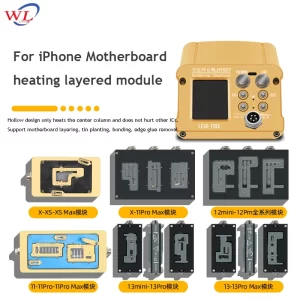 WL HT007 Motherboard Heating Platform for iPhone X-12/13/14/15 Pro MAX PCB Board Middle Frame Layer Disassembly Rework Station