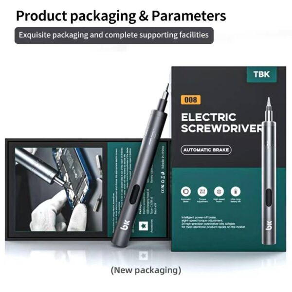 TBK-008 Electric Screwdriver with 24 Kinds of Screw