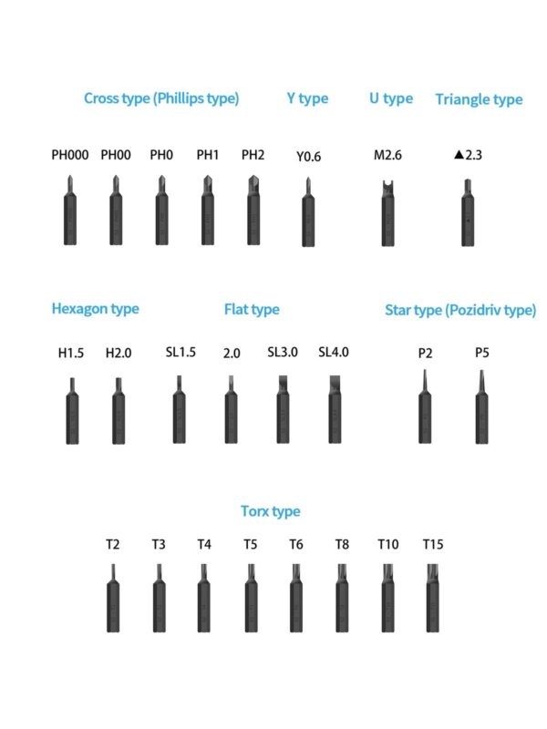 TBK-008 Electric Screwdriver with 24 Kinds of Screw