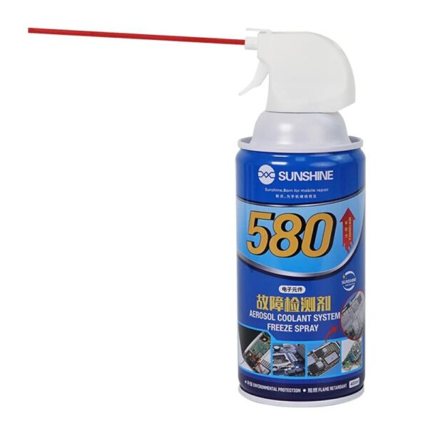 Sunshine SS-580 Aerosol Coolant Electronic Component Failure Detection Freeze Spray - Contact Seller to purchase