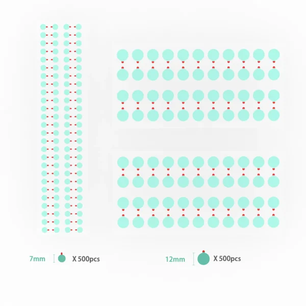 2UUL DA30 Phone Camera Protective Sticker 1000PCS/Pack