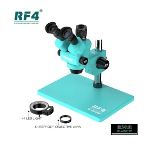 RF-6555TVP Large Base 7gears Fast Locking 6.5X-55X Magnification Times Microscope New Dust Microscope Extend Service Life