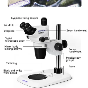 SOPTOP SZN71 Continuous Zoom Dissection Microscope