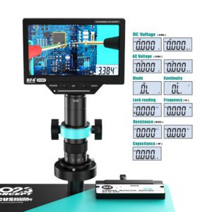 RF4 RF-50M PCB Welding Repair HD Digital Microscope Provides Multimeter Function