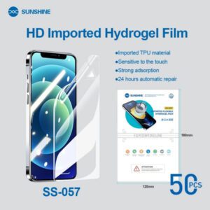 50PCS Sunshine SS-057 Hydrogel HD Film 120*180mm