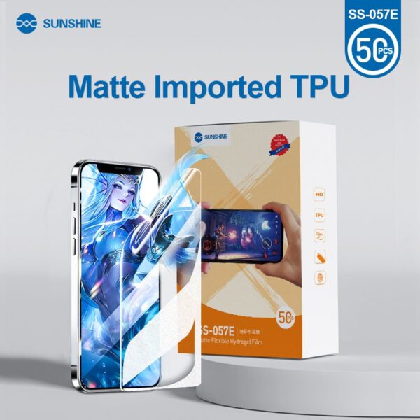 SUNSHINE SS-057E Frosted Imported hydraulic film 50pcs/bag