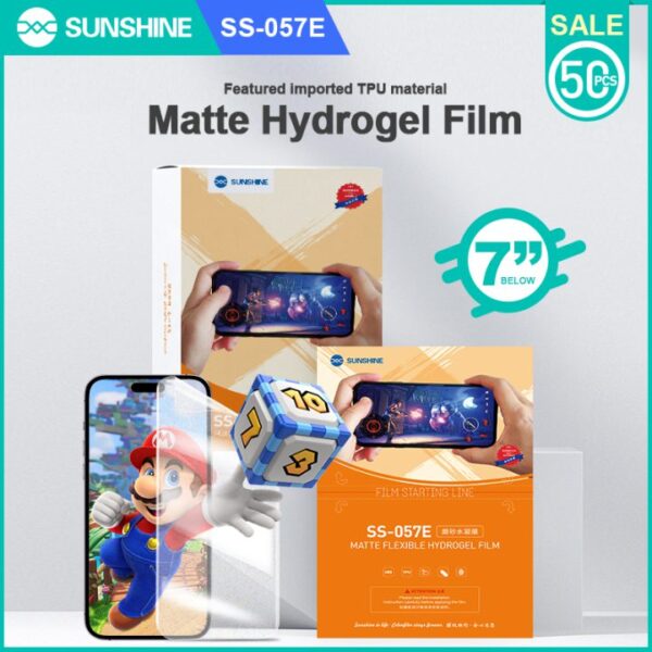 SUNSHINE SS-057E Frosted Imported hydraulic film 50pcs/bag