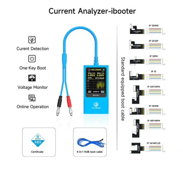 JC Intelligent Drawing Current Analyzer iBooter