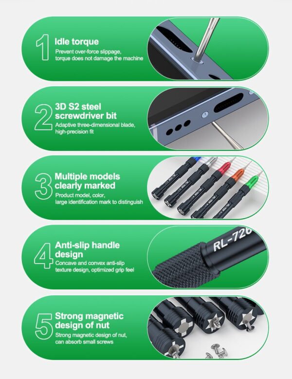 RELIFE RL-726 3D Precision torque screwdriver