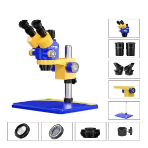 MECHANIC MOS760 MOS750 7X-60X Trinocular Stereo Microscope