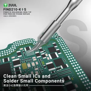 2uul FIND21 K / I / S Soldering Iron Tips for Most C210 Soldering Station