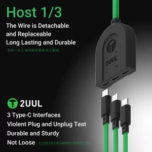 2UUL PW02 iOS+Android Power Cable