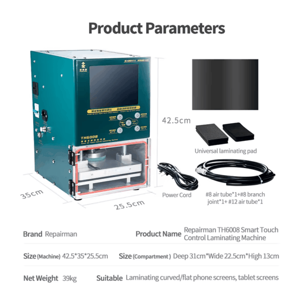 Repairman TH6008 Smart LCD Screen Laminating Machine