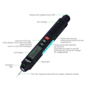 Relife DT-02 Highly Accurate Automatic Intelligent Anti-burning Pen Type Digital Multimeter