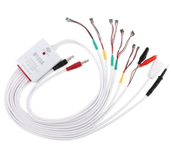 OSS TEAM W103A DC Power Cable For iPhone 6-14 Pro Max Samsung