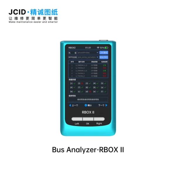 JCID RBOXII Bus Analyzer for Apple Qualcomm RFFE BUS Data Test
