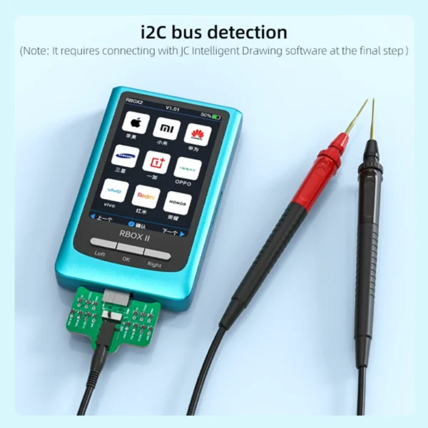 JCID RBOXII Bus Analyzer for Apple Qualcomm RFFE BUS Data Test