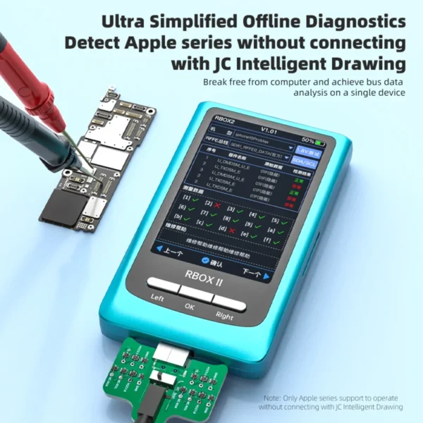 JCID RBOXII Bus Analyzer for Apple Qualcomm RFFE BUS Data Test