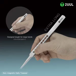2UUL TW21-TW22 Non-magnetic Daily Tweezer for Precise Phone Board Repair