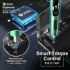 2UUL SD11 Espresso Electric Screwdriver Set Designed for Phone Repair