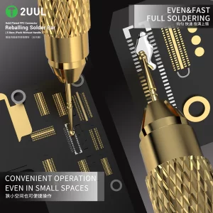 2UUL SC96 Gold Plated FPC Connector Reballing Solder Bar