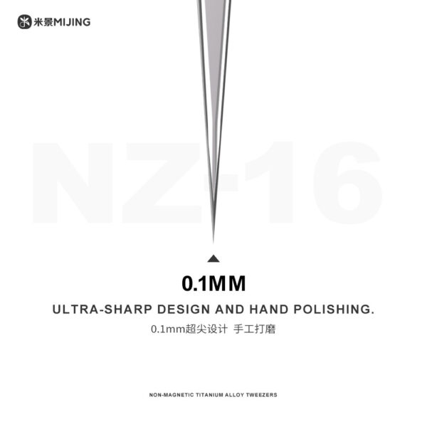 MIJING NZ-16 titanium alloy tweezers