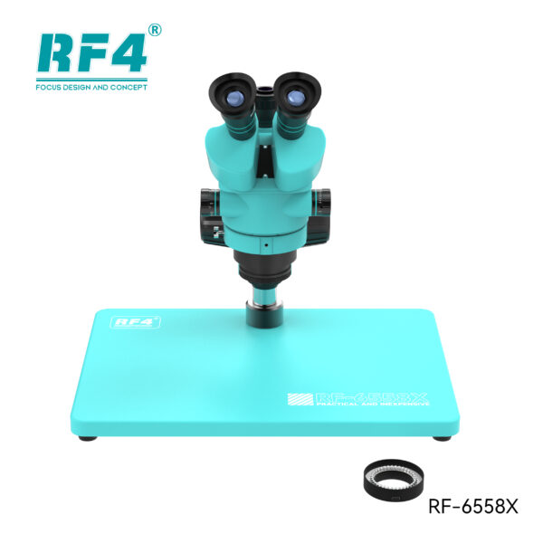 RF4 RF-6558X Trinocular Stereo Microscope