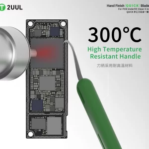 2UUL DA22 Hand Finish QUICK Blades Set for PCB Underfill Clean