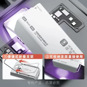 YCS 3W Portable UV Green Oil Fast Curing Lamp Built-in Battery