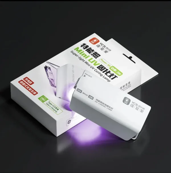 YCS 3W Portable UV Green Oil Fast Curing Lamp Built-in Battery