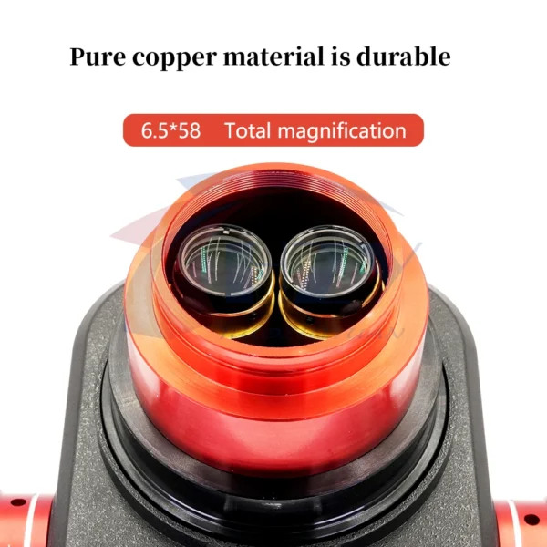 YCS-6558X Trinocular Stereo Zoom Microscope