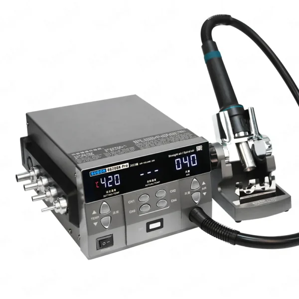 Sugon 8620DX-Pro 1300W High Power Heat Gun Digital Display Desoldering Rework Station
