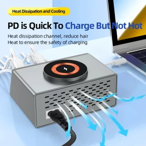 WLX-X9S 140W 8-Ports Charge Tester