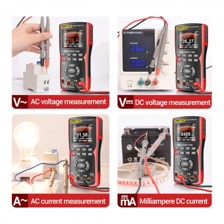 Aneng AOS02 Portable Multimeter & Oscilloscope