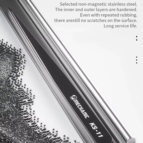 Mechanic KS-11 Stainless Steel Precision Tweezers