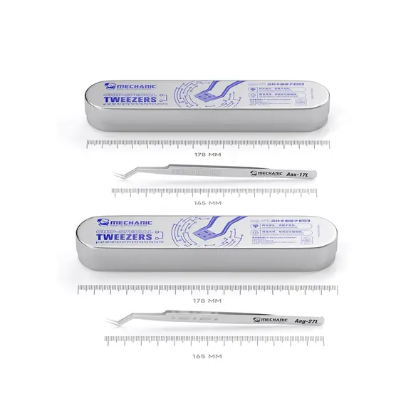 Mechanic AAX-17 Hollow Heat-Dissipating Tweezers