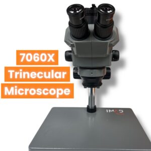 IM-7060X 7-60X Trinocular Stereo Microscope