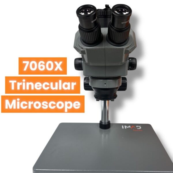IM-7060X 7-60X Trinocular Stereo Microscope