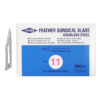 Feather #11 Sterile Surgical Blades (100pcs/box)