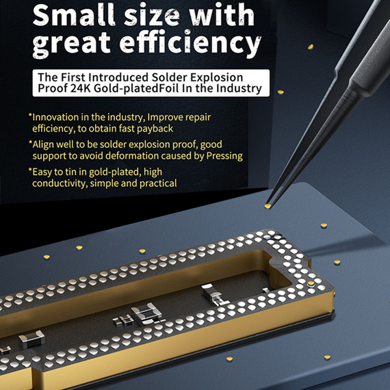 Qianli iAtlas 24k Explosion Proof Gold-plated Foil