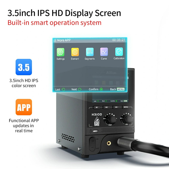 AiXun H310D 1000W Smart Hot Air Station