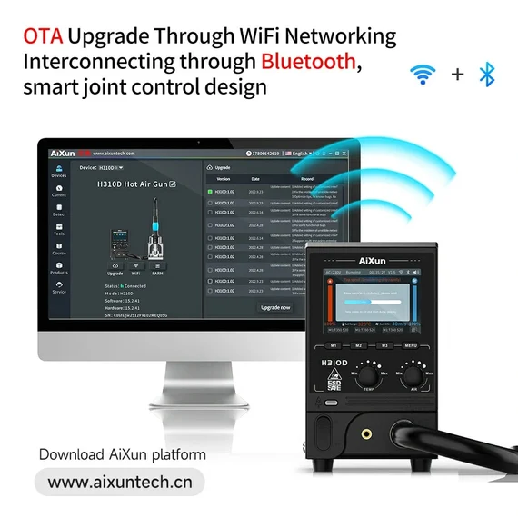 AiXun H310D 1000W Smart Hot Air Station