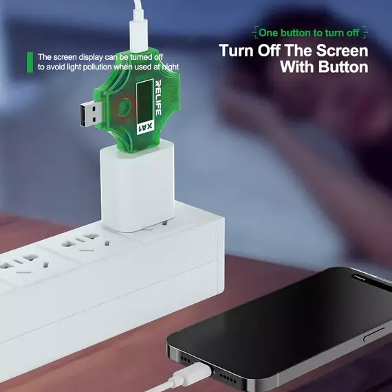 Relife XA1 Current And Voltage USB Tester