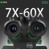 2UUL MC7060-A1 7-60X Trinocular Microscope