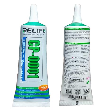 RELIFE Cp-0001 Clear Multi-Purpose Adhesive 50ml